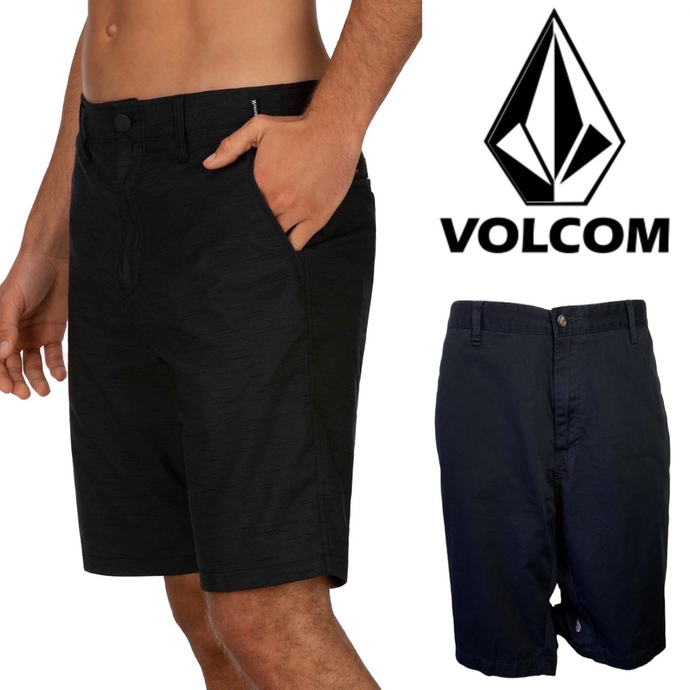 Volcom Stone Carpo Class BLACK Shorts